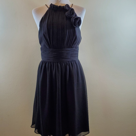 White House Black Market Dresses & Skirts - White House Black Market Black High Neck Dress